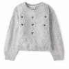 The Children's Place Toddler Girls Long Sleeve Sequin Cable Knit Super Soft Sweater - 2 of 4