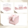 Unique Bargains V-shape Dual-opening Flower Gift Boxes 1 Pc - 4 of 4