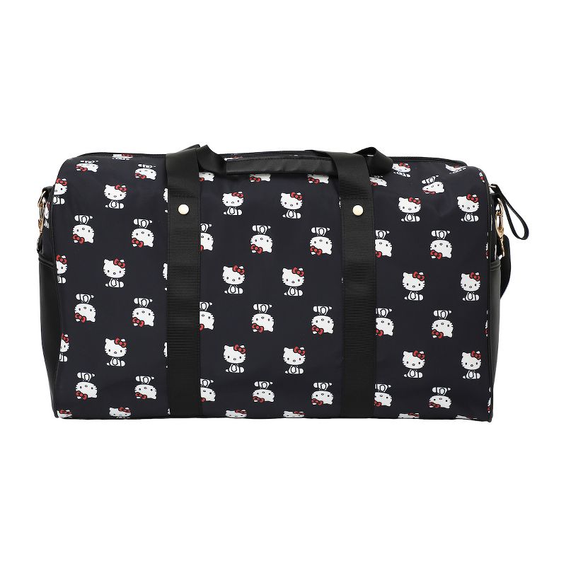 Hello Kitty AOP in Nylon with PU Accents Duffle Bag, 4 of 7