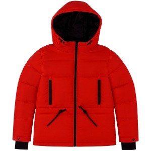 White Mountain Womens' Drawstring Soft Puffer Coats - 1 of 3