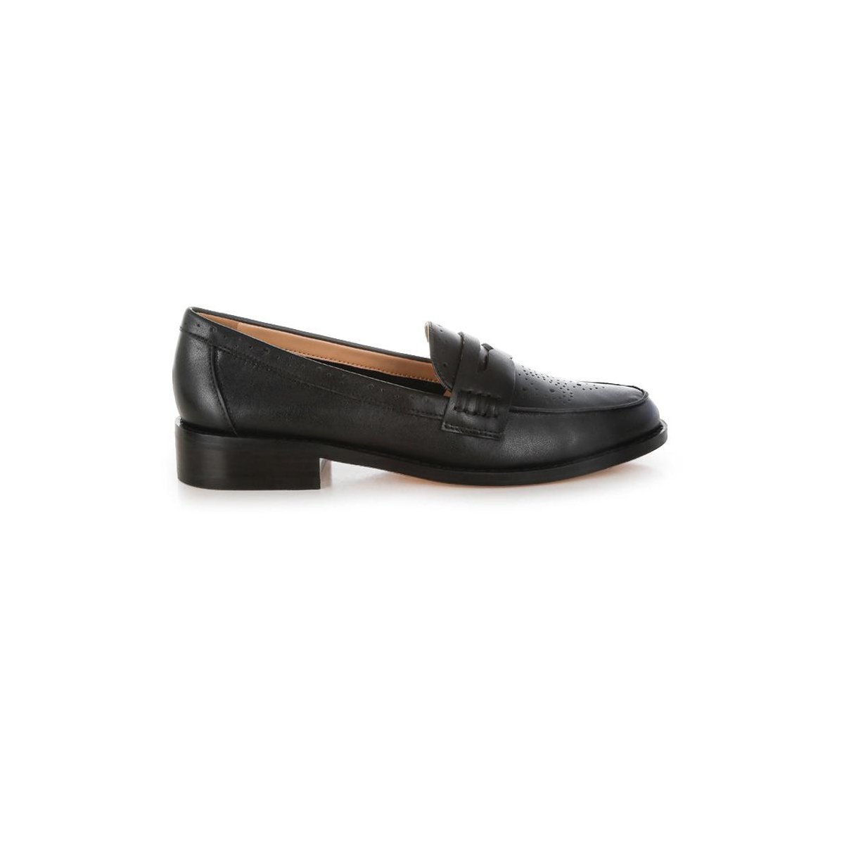 Женские туфли Rag & Co Womens Clotilda Perforated Low Heel Loafers 7 — фото 2