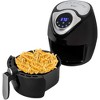 Deco Chef 3.7QT Electric Oil-Free Digital Air Fryer + 1 Year Extended Warranty - 2 of 4