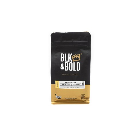 Blk & Bold Brighter Days Blend, Light Roast Whole Bean - 10.5oz : Target