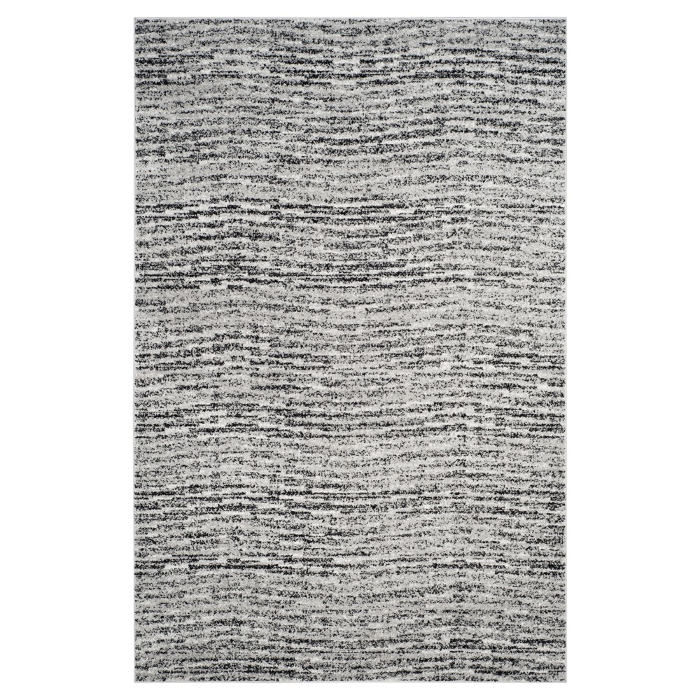 Adirondack Rug - Black/Silver - (5'1inx7'6in) - Safavieh