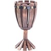 Vintiquewise Wooden Wine Goblet Shaped Vintage Decorative Single Bottle Wine Holder - 4 of 4