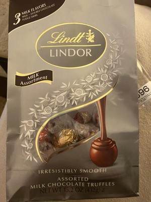 Lindt Lindor Milk Chocolate Candy Truffles - 6 Oz. : Target