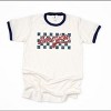 Simply Sage Market Checkered America Retro Ringer Tee - 2 of 4