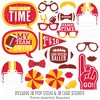 Big Dot of Happiness The Big Game - Red and Yellow - Football Party Photo Booth Props Kit - 20 Count - 2 of 4