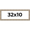 PosterPalooza | Panoramic Refined Silver Picture Frame - UV Acrylic, Foam Board Backing, Hanging Hardware - 2 of 4