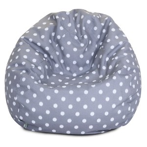 Majestic Home Goods Small Bean Bag Ikat Dot - 1 of 4
