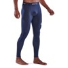 SKINS SERIES-1 MEN'S LONG TIGHTS NAVY BLUE - 4 of 4