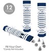 Big Dot of Happiness Navy Stripes - No Snap Simple Party Table Favors - DIY Cracker Boxes - Set of 12 - 3 of 4