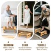 Itopfox One Step Stool for Adults Seniors and Kids with Non-Slip Surface, Natural Bamboo Stepping Stools for High Bed, Bathroom and Kitchen - 4 of 4