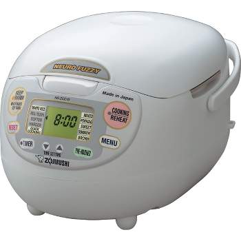 Panasonic Fuzzy Logic 10-Cup White Rice Cooker SR-DF181 - The Home Depot