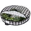 Organize It All 2pk Christmas Wreath Storage Bag Buffalo Plaid - 3 of 4