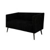 ChaletPosh Velvet Love Seat - 4 of 4