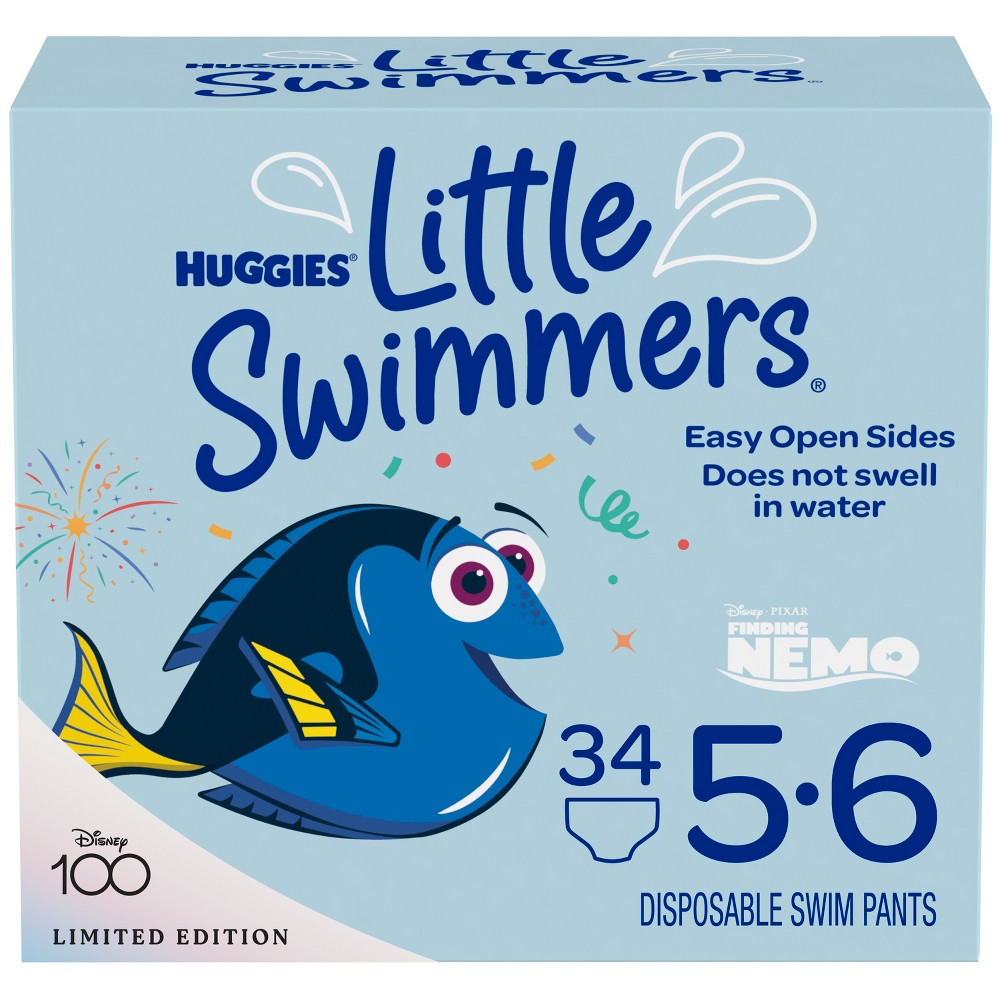 Huggies Little Swimmers Baby Swim Disposable Diapers - Size 5 - 34ct