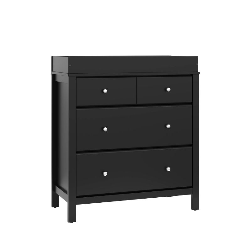 Storkcraft Carmel 3 Drawer Dresser with Interlocking Drawers with Changing Topper , 1 of 8