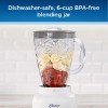 Oster 6 Cup 5 Speed 700 Watt Plastic Jar Easy To Use Blender in White - image 3 of 4