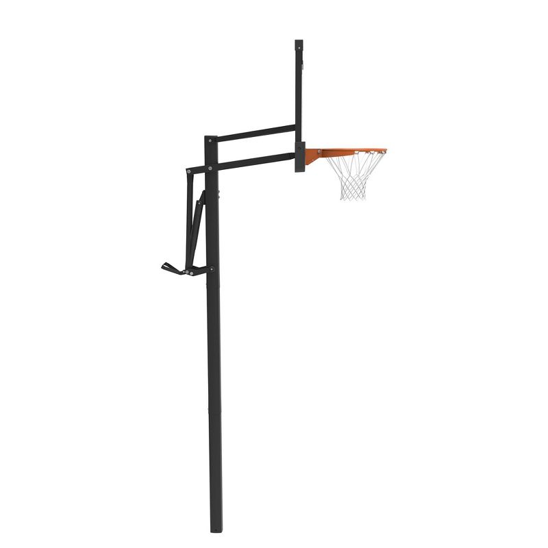 Lifetime Adjustable In Ground 54&#34; Basketball Hoop - Clear/White/Black, 3 of 5