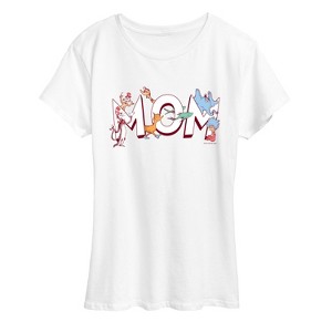 Women's - Dr. Seuss - Mom Seuss Characters Short Sleeve Graphic T-Shirt - 1 of 4