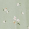 Carter's Just One You® Baby Girls' Mini Floral Sleep N' Play - Green - image 2 of 3