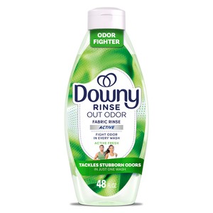 Downy Rinse and Refresh - Active Fresh - Rinse Out Odors - 48 fl oz - 1 of 4