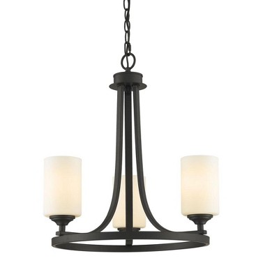 Z-Lite Bordeaux 3 - Light Chandelier in  Bronze