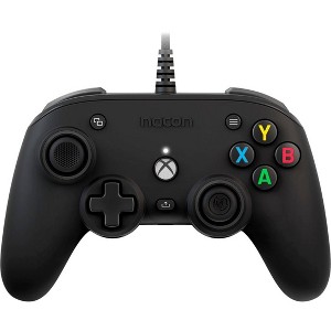 RIG Pro Compact Wired Controller for Xbox Series X/S, Xbox One, and Windows with Dolby Atmos Black Certified Refurbished - 1 of 4