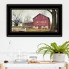 "Antique Barn" By Billy Jacobs, Ready to Hang Framed Print, Black Frame - 3 of 4