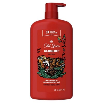 Old Spice Wild Collection Bearglove Body Wash Pump - 30 fl oz