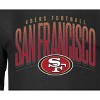 Nfl San Francisco 49ers Black Long Sleeve Core Big & Tall T-shirt : Target