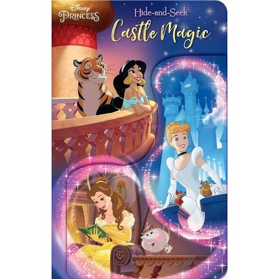 Disney Princess: Hide-And-Seek Castle Magic - (Deluxe Guess Who?) by  Maggie Fischer (Board Book)