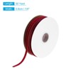 Unique Bargains Soft Single Face Spool Silky Velvet Ribbon for Bouquets DIY Party - 2 of 3