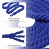 Unique Bargains Natural Thick Cotton Twisted Tug of War Rope 1 Pc - 3 of 4