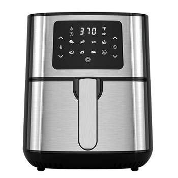 1.7- Quart Mini Air Fryer with Digital Touchscreen, Black/Silver, Each -  Smith's Food and Drug