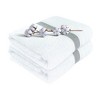 Sussexhome Hotel-Quality Bordered Ultra-Absorbent 100% Natural Cotton Bath Sheet Towel for Bathroom - 35 x 67 Inches - 2 of 4