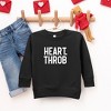 The Juniper Shop Heart Throb Small Heart Youth Ultra-Soft Graphic Sweatshirt - image 2 of 3