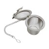 Unique Bargains Tea Infuser Tea Egg Design Infuser Traditional Style Hand Wash Stainless Steel Silver Tone 1Pcs - 4 of 4