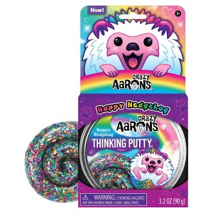 Crazy Aaron's Happy Hedgehog Putty Pets - Full Size 4" Thinking Putty Tin - 1 of 1