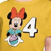 Girls' - Disney - Minnie Birthday 4 Short Sleeve Graphic T-Shirt - 2 of 4