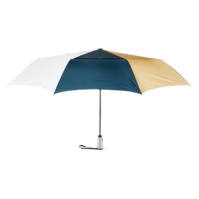 ShedRain Auto Open/Close Air Vent Compact Umbrella  - Navy