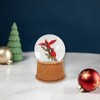 Northlight 5.5" Pair of Cardinals on Branch Christmas Snow Globe - 2 of 2