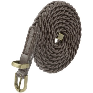 INSPIRE CHIC Women's Braided Cord Retro Casual Decoration for Dresses Thin Belts - 1 of 4