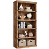 Tier Bookcase, Farmhouse Book Shelf with Storage Open Display Bookshelves - 4 of 4