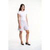 Lafidi Women’s Avia Hi-Rise Bermuda Shorts with Pleated Front and Sleek Pockets for a Polished, Professional Look - 2 of 4