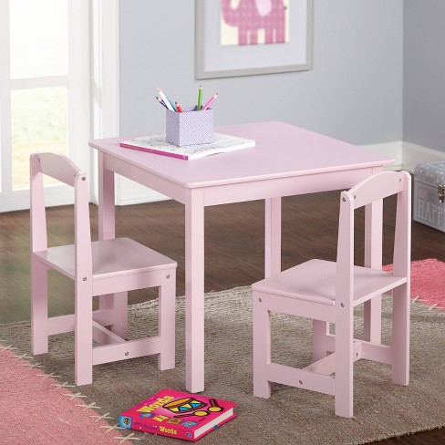 3pc Madeline Kids Table And Chair Set, Toddler Table Chair Set Target