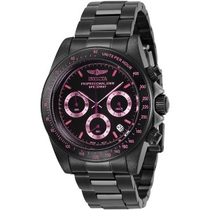 Invicta 27773 Men's Speedway Chrono Black Steel Bracelet Watch - 1 of 2