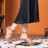 Allegra K Women's Lace Up Open Toe Stiletto Heel Sandals - 3 of 4