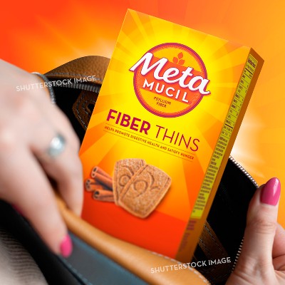 Metamucil Multi-grain Fiber Wafers - Cinnamon Spice - 12ct
